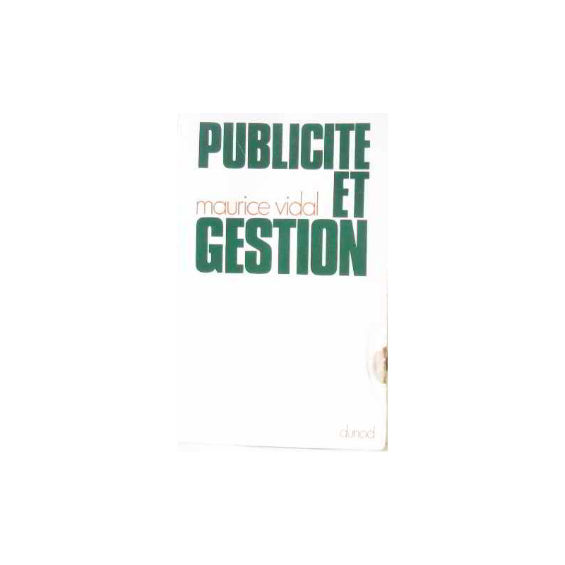 Publicité et gestion
