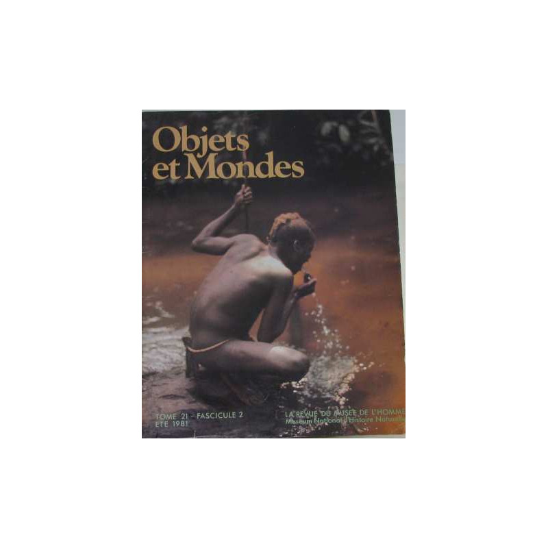 Objets et mondes : tome 21-fascicule 2
