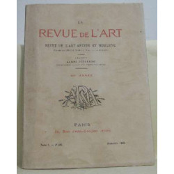 La revue de l'art 30e année tome L - n°280 novembre 1926