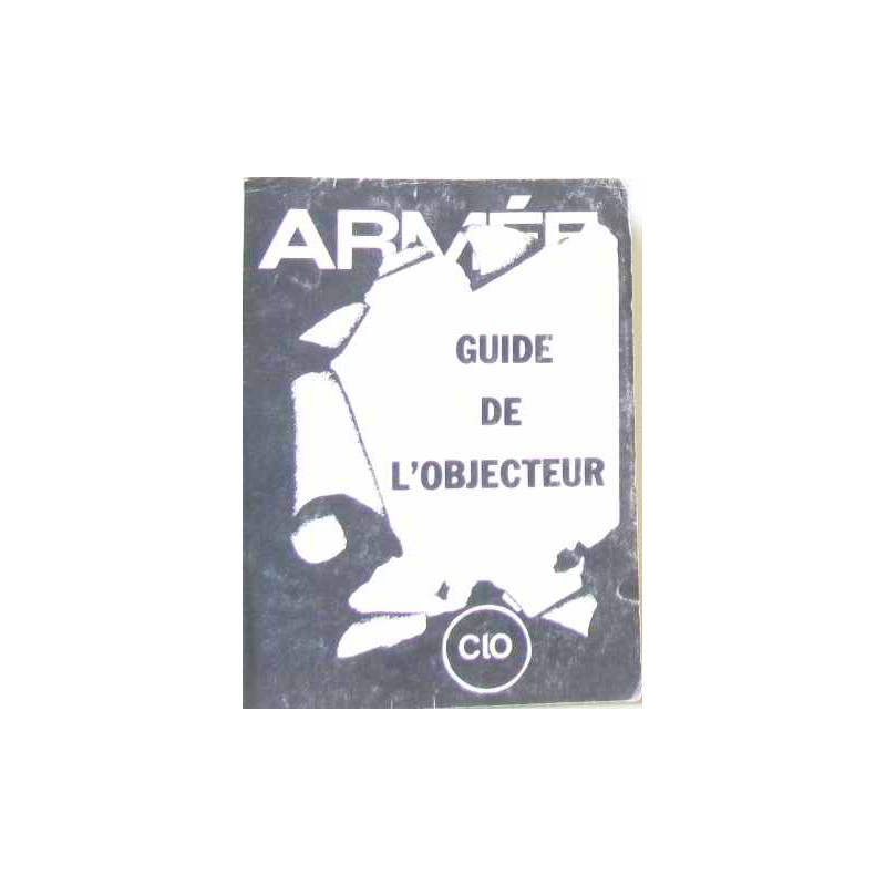 Armée Guide de l'objecteur