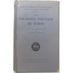La couronne poétique de byron