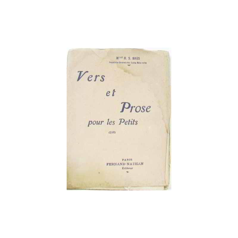 Vers et prose pour les petits