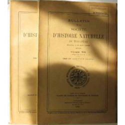 Bulletin de la société d'histoire naturelle de toulouse tome 94...
