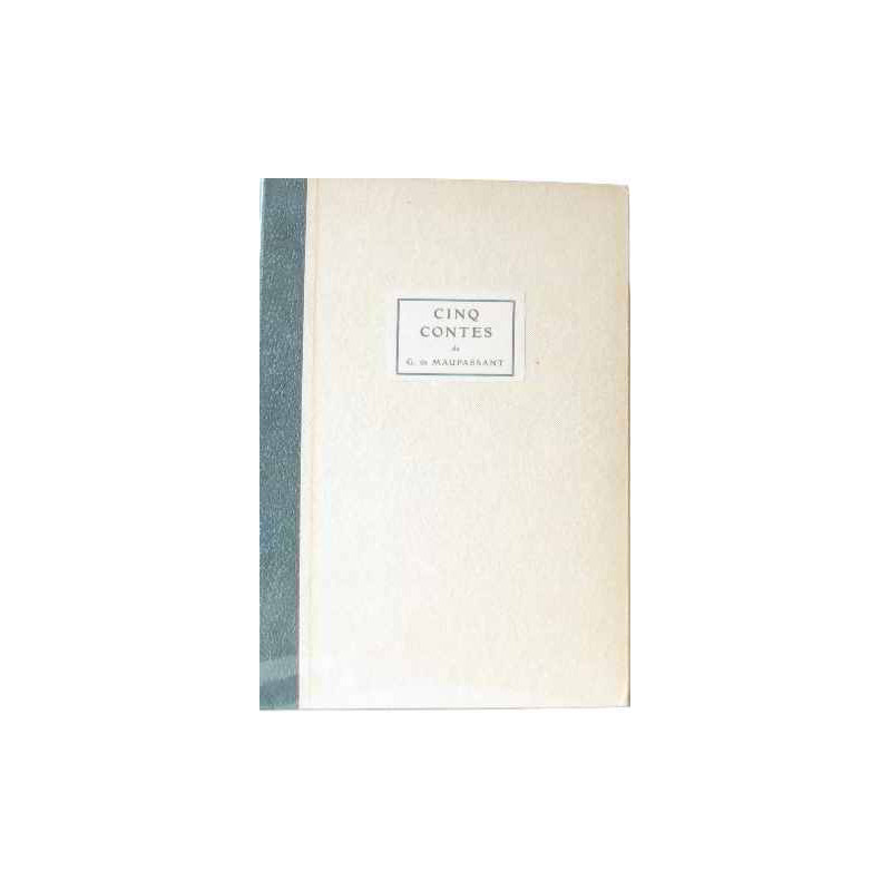 Cinq contes de maupassant