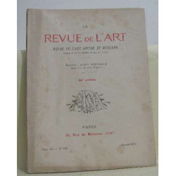 La revue de l'art tome LX - n°330