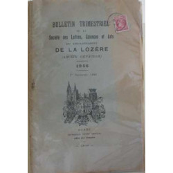Bulletin trimestriel de la société des lettres sciences et arts du...