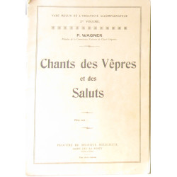 Chants des vêpres et des saluts