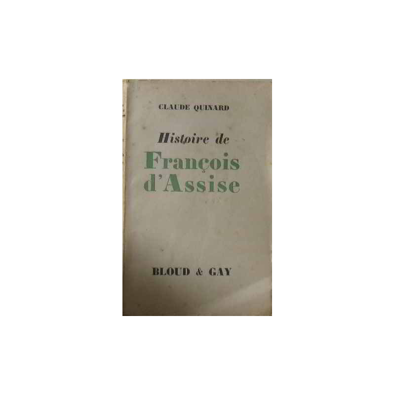 Histoire de françois d'assise