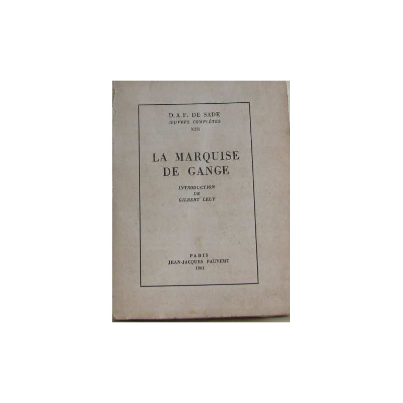 La marquise de gange