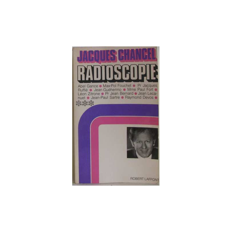 Radioscopie tome III