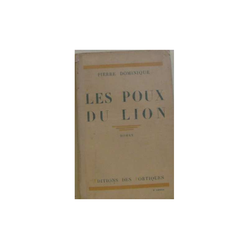 Les poux du lion