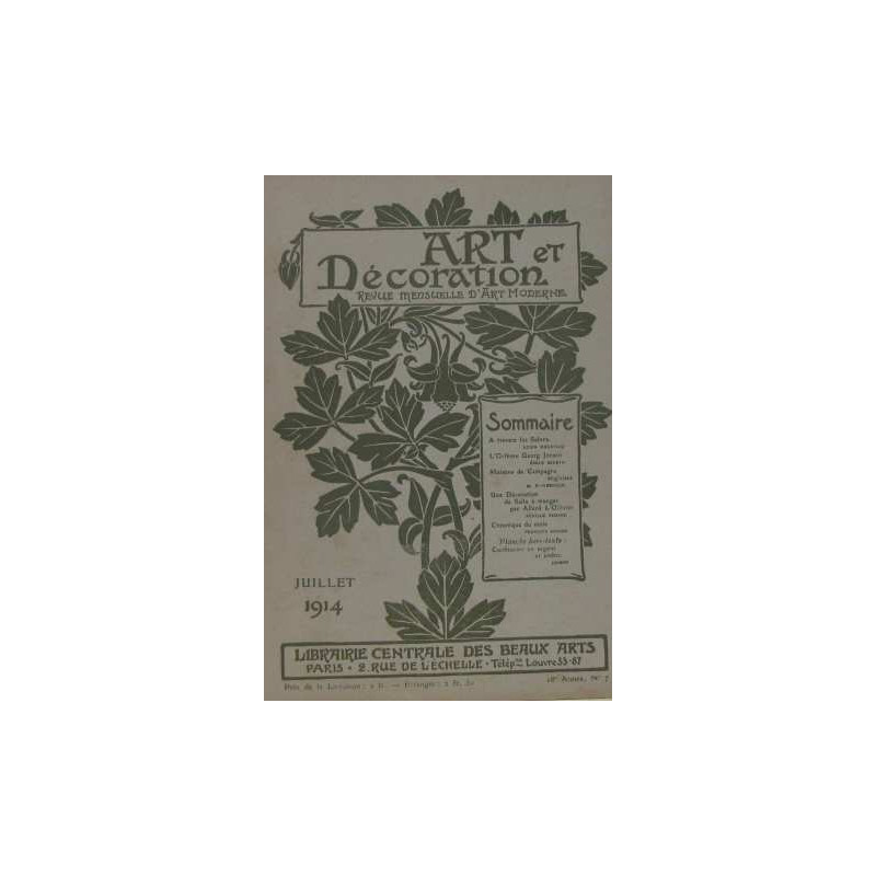 Art et décoration 18e année n°7