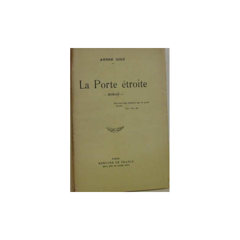 La porte étroite