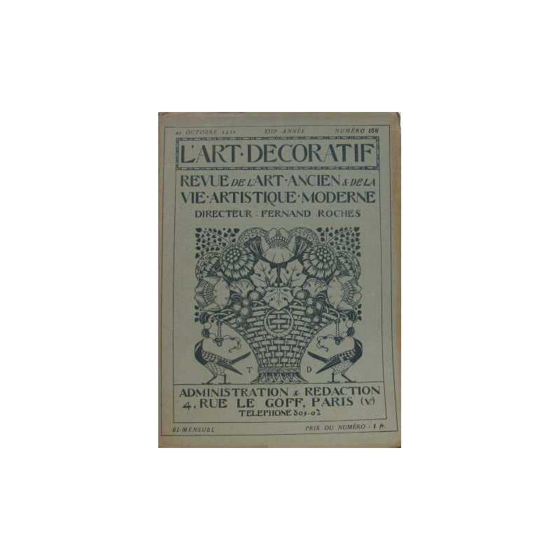 L'art décoratif : n° 158 20 octobre 1911