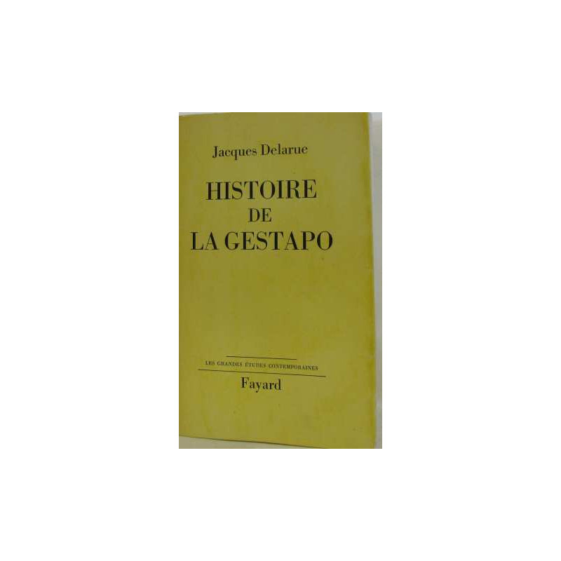 Histoire de la gestapo