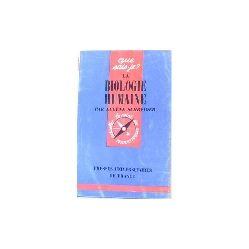 La biologie humaine