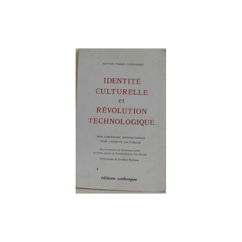 Identité culturelle et révolution technologique