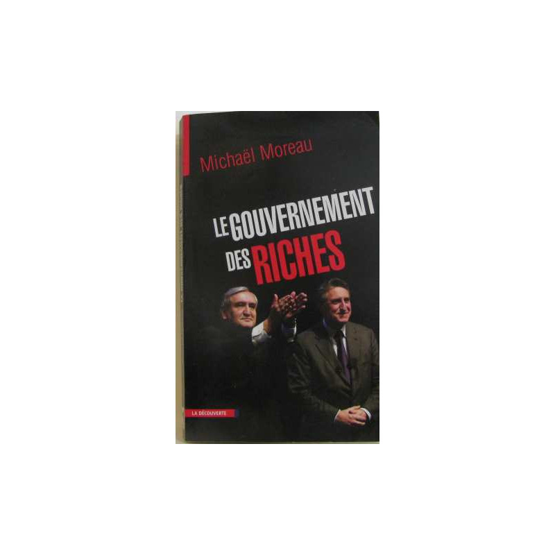 Le gouvernement des riches