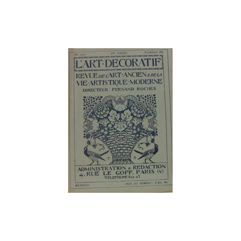 L'art decoratif n°191 mai 1913