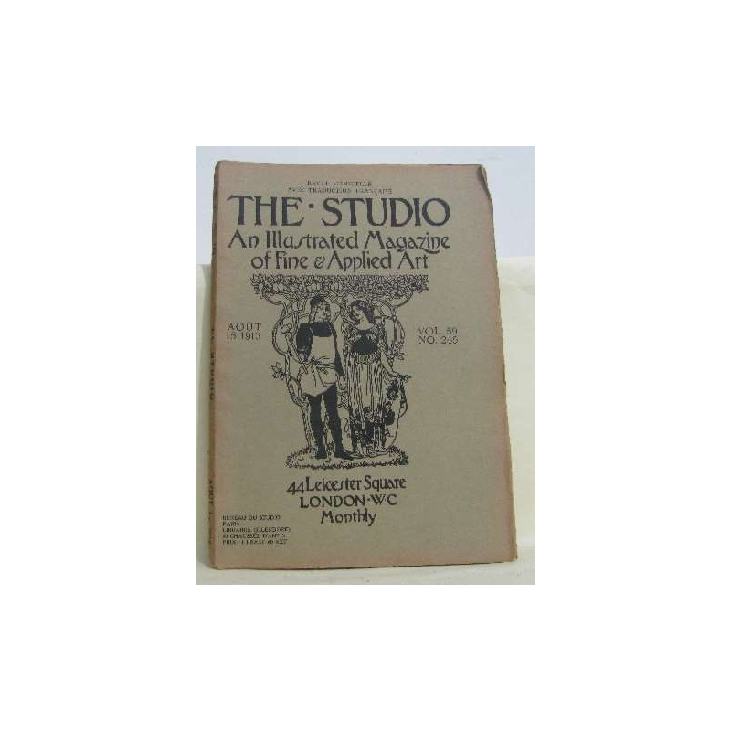 The studio (anglais/français) 15 aout 1913 vol.59 no.245
