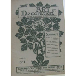 Art et décoration n°4 : 18e année avril 1914