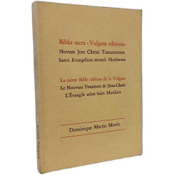 Biblia sacra - Vulgatæ editionis. Novum Iesu Christi Testamentum....