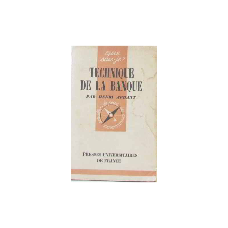 Technique de la banque