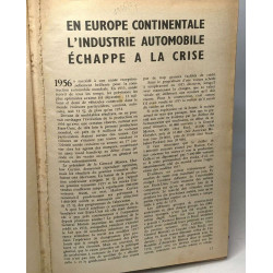 L'automobile 1956-1960 - 4 livres compilés en un volume années...