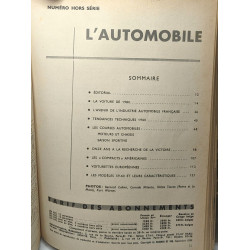 L'automobile 1956-1960 - 4 livres compilés en un volume années...