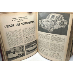 L'automobile 1956-1960 - 4 livres compilés en un volume années...