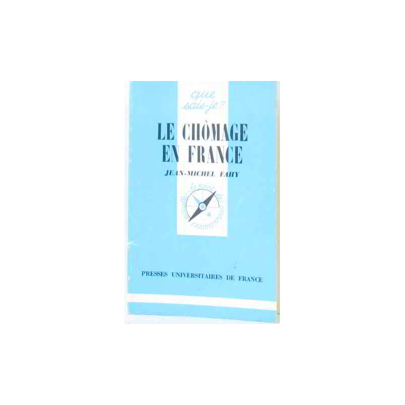 Le chômage en france