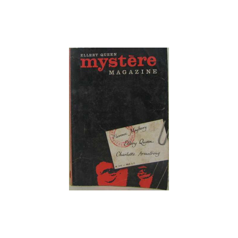 Mystère magazine n° 218 mars 1966