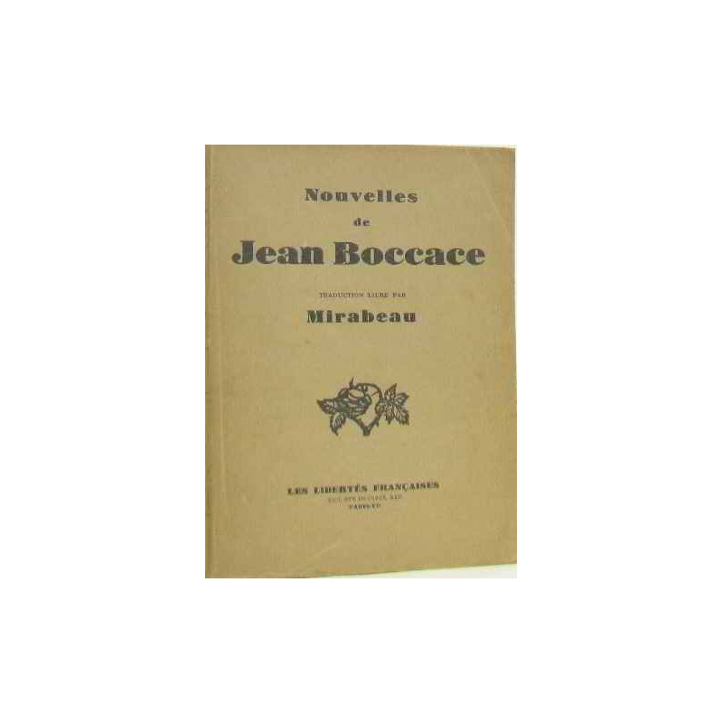 Nouvelles de jean boccace
