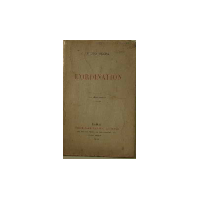 L'ordination