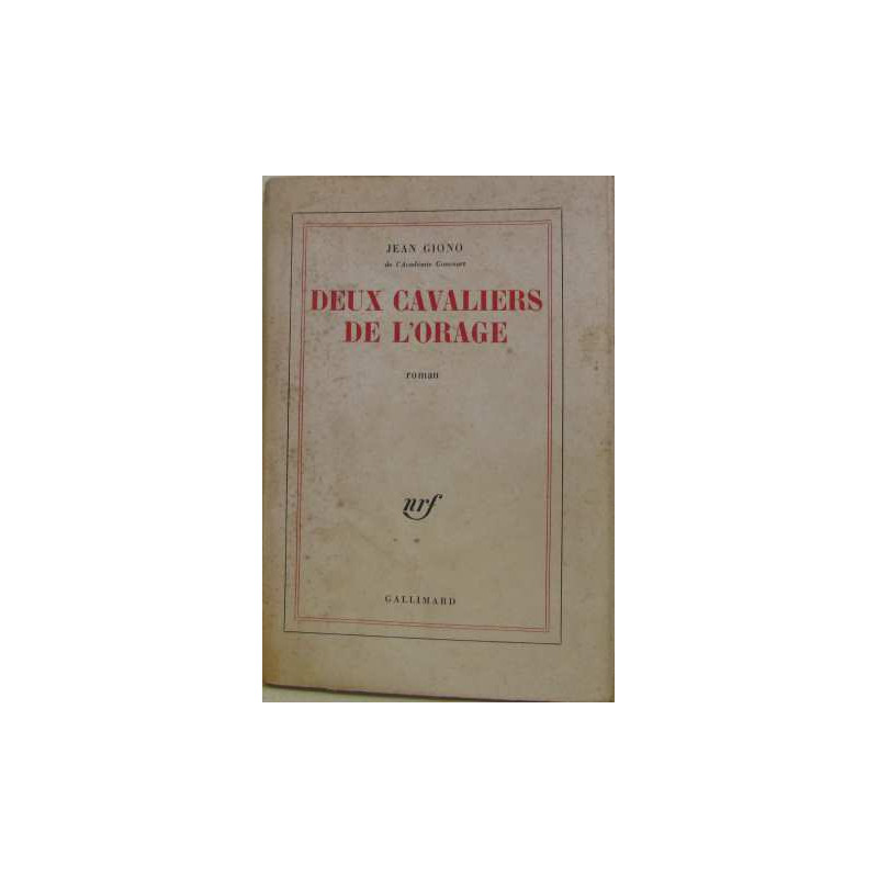 Deux cavaliers de l'orage