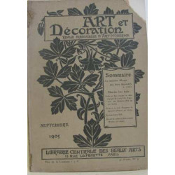 Art et décoration n°9 septembre 1905