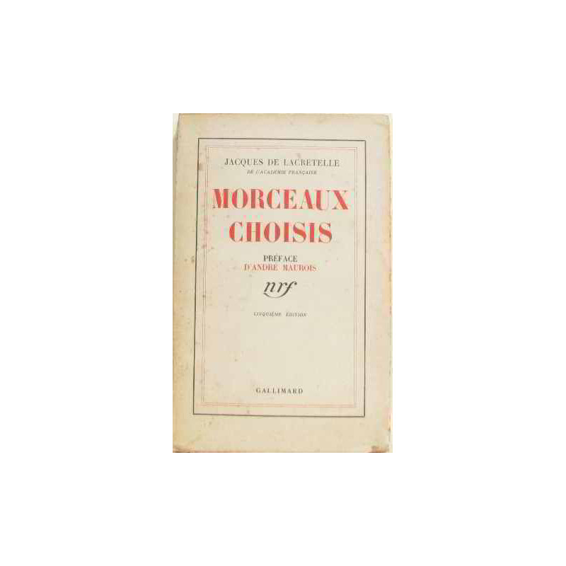 Morceaux choisis