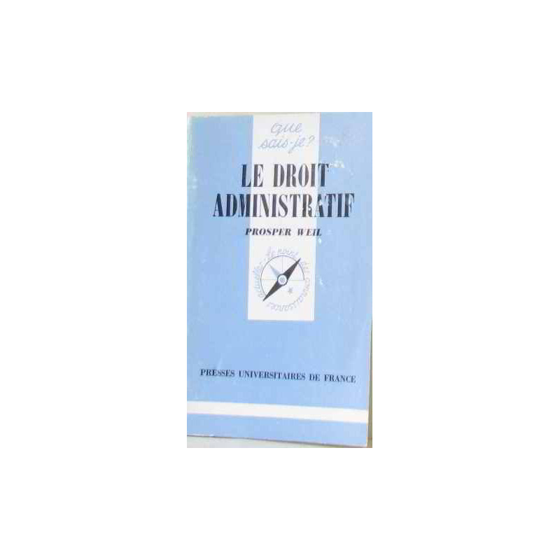 Le droit administratif