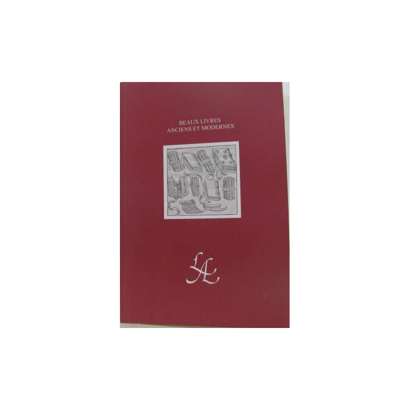 Beaux livres anciens et modernes catalogue XXV