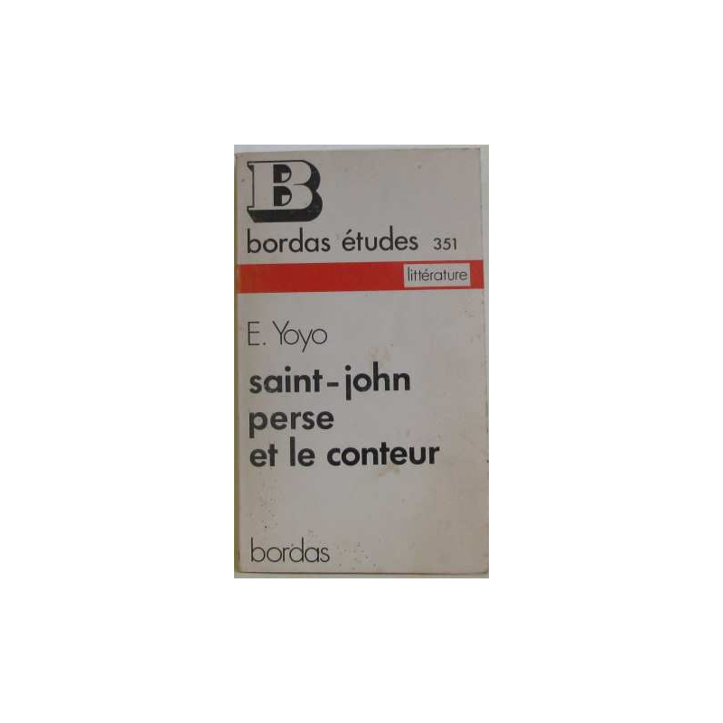 Saint-john perse et le conteur