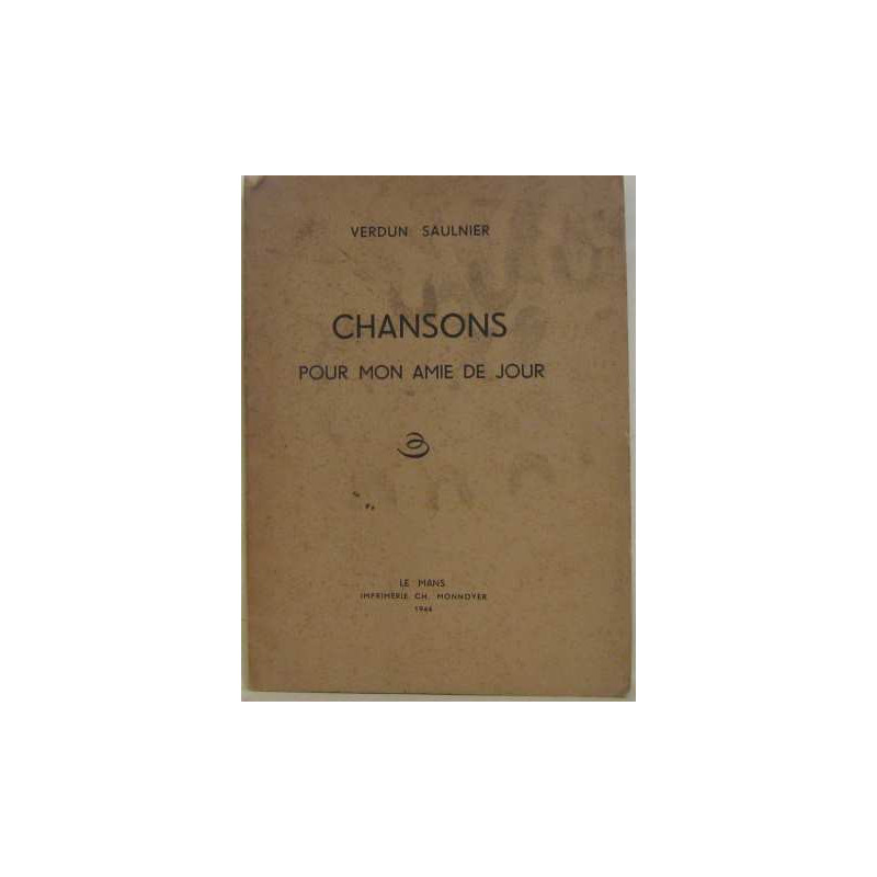 Chansons pour mon amie de jour