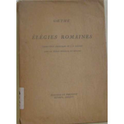 Elégies Romaines. Trad. fr. de J. P. Samson. Avec le texte...