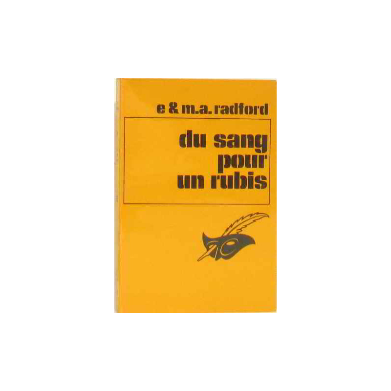 Du sang pour un rubis