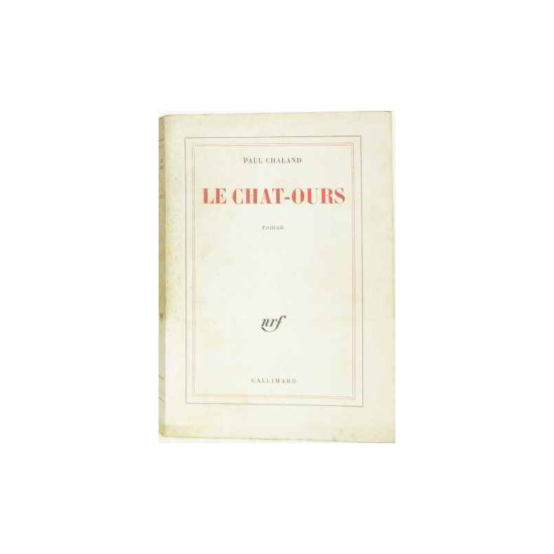 Le chat-ours
