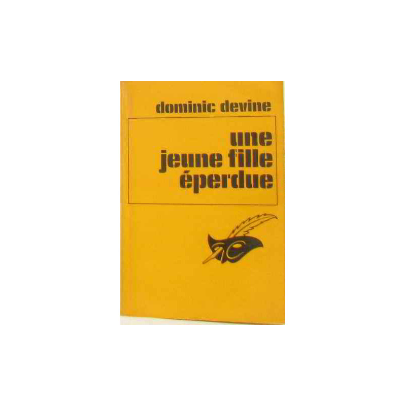 Une jeune fille éperdue