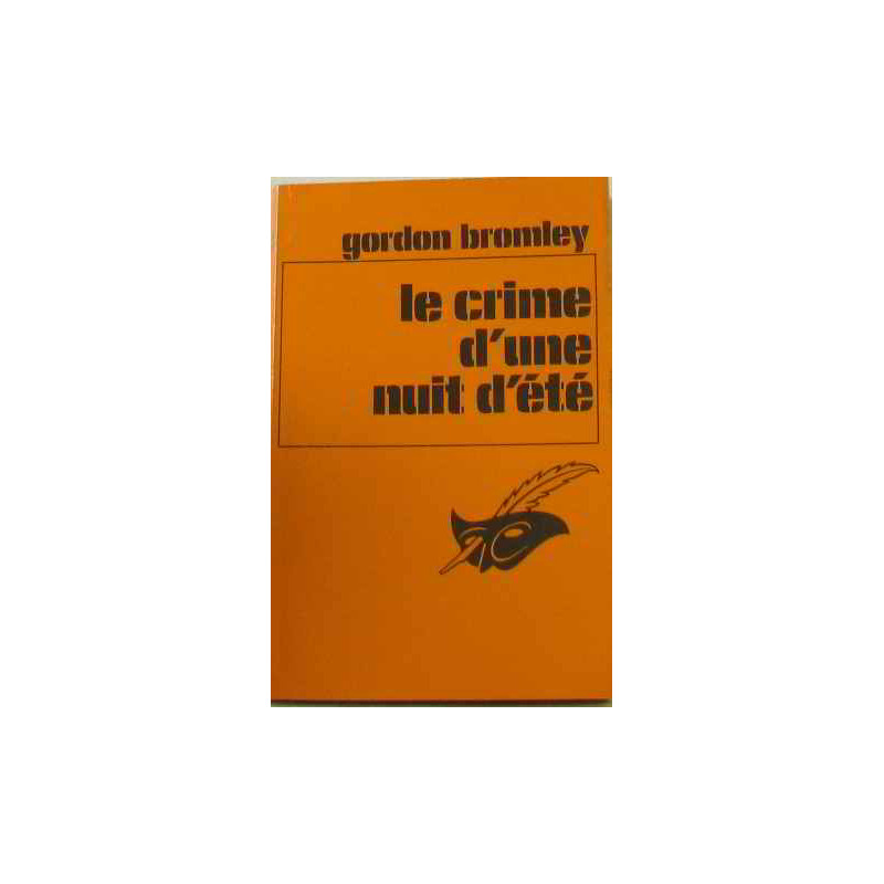 Le Crime d'une nuit d'été (Le Masque)