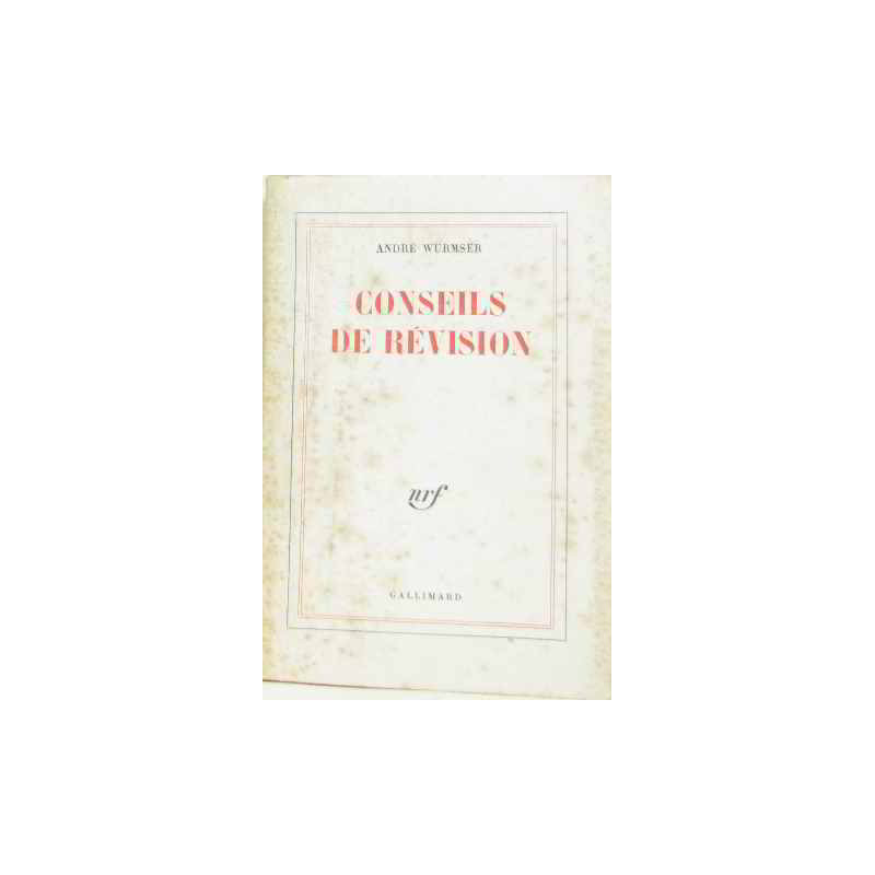 Conseils de révision