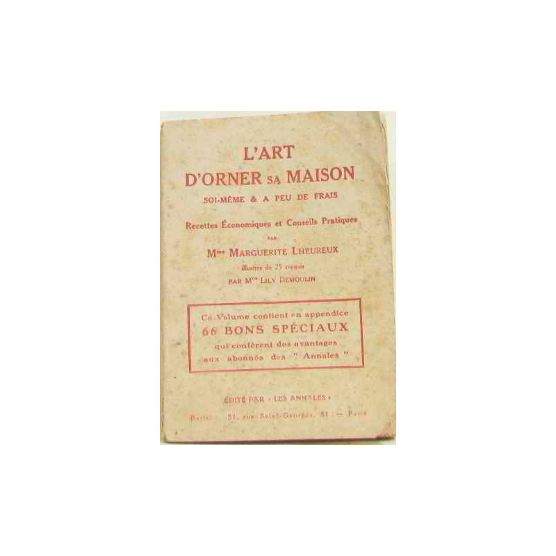 L'ART D'ORNER SA MAISON SOI-MEME A PEU DE FRAIS