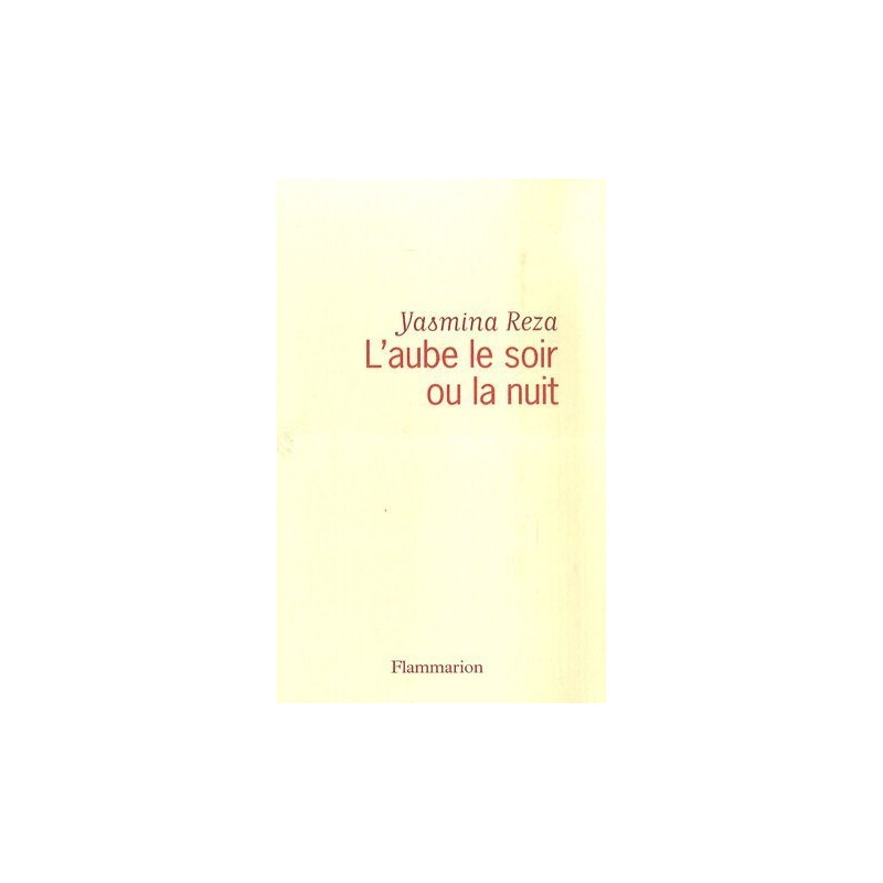 Aube le soir ou la nuit