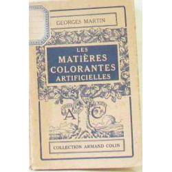 Les matières colorantes artificielles